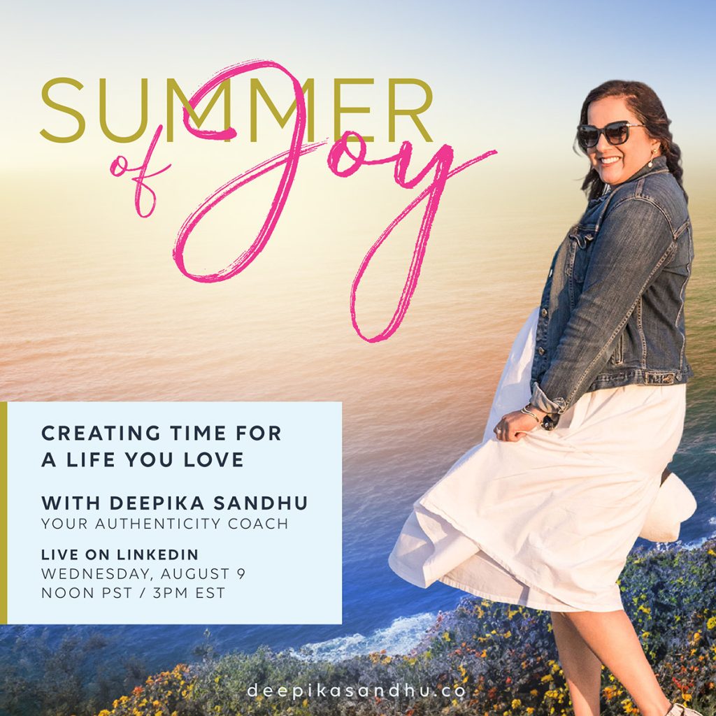 Summer of Joy: Creating Time for a Life You Love