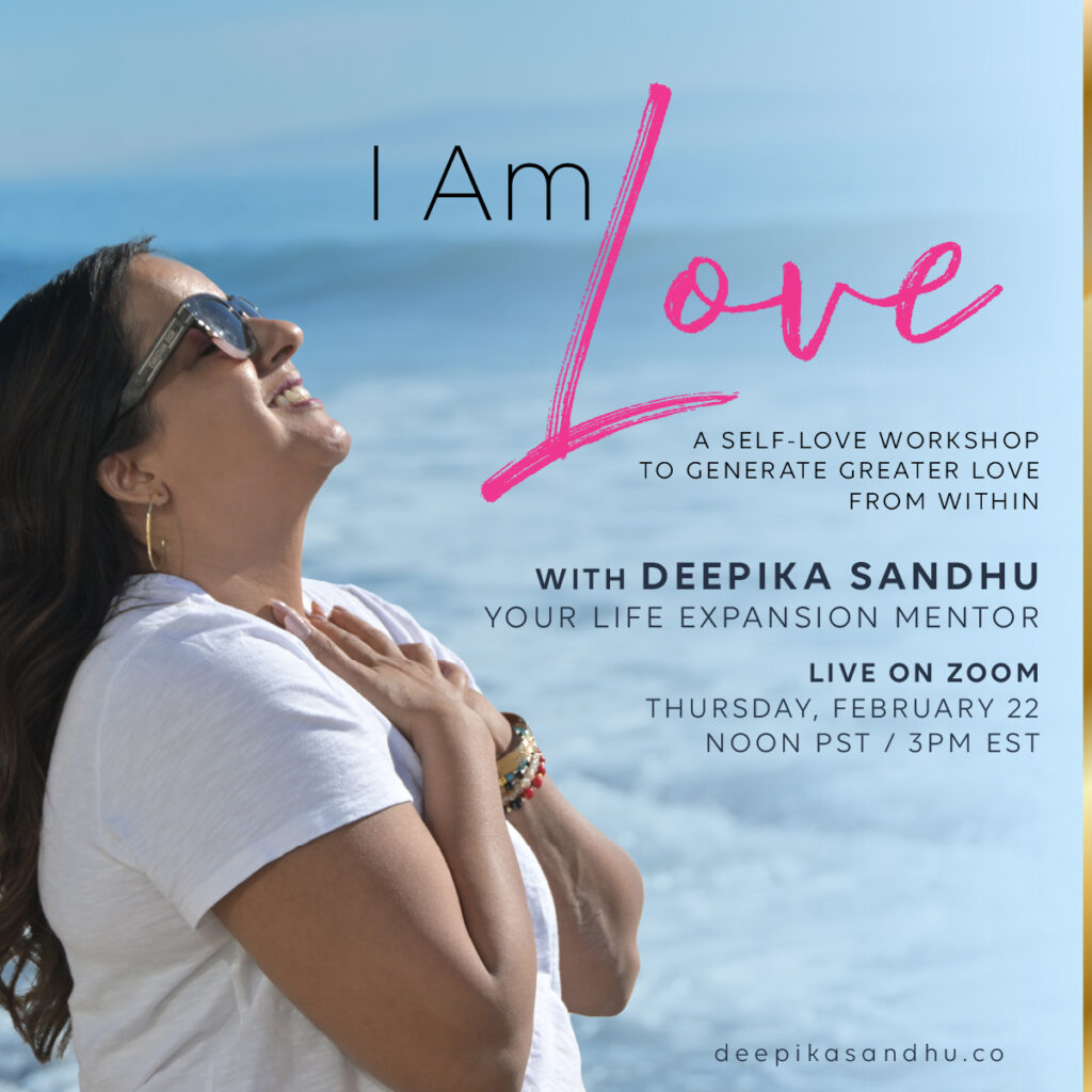 I Am Love: A Self-Love Workshop to Generate Greater Love from Within